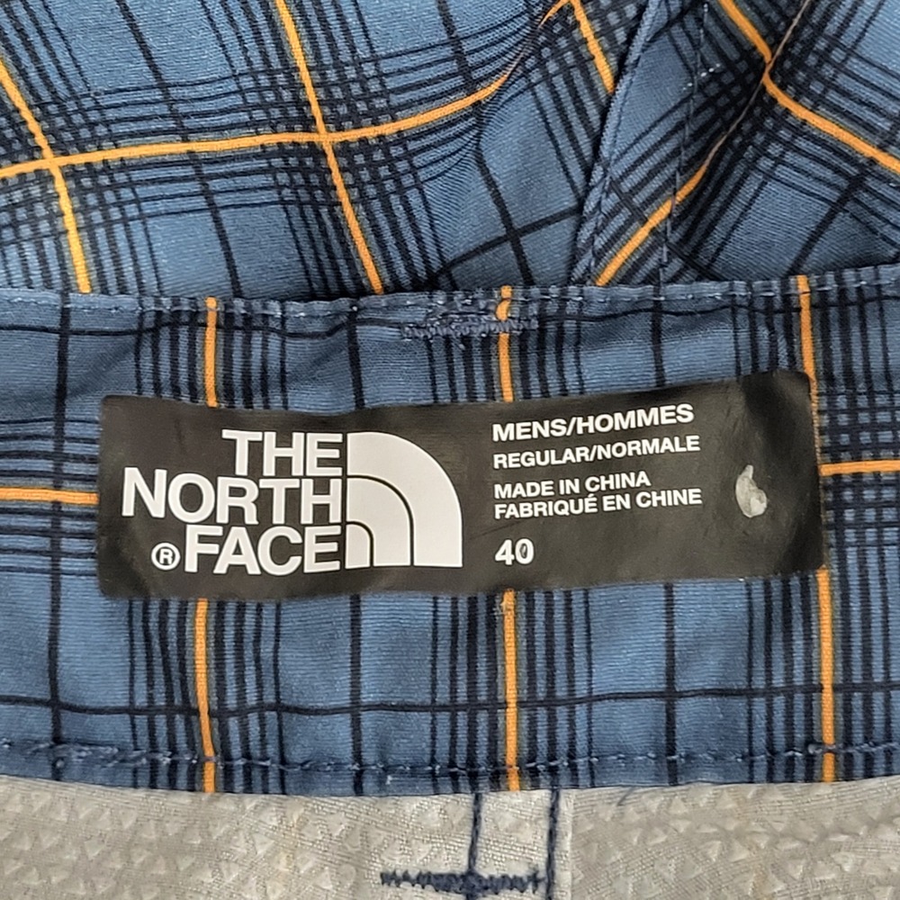 The North Face Pura Vida 2.0 Short Size 40 Drawstring Stretch Plaid Swimming - Picture 3 of 12